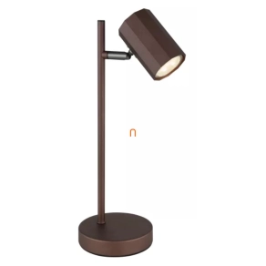   Asztali spot lámpa sötét bronz színben, 35 cm - James Globo 57919T - billenőkapcsolós, 1xGU10 foglalattal, 230 V