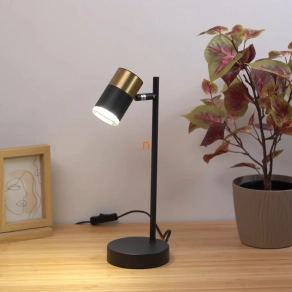   Asztali spot lámpa, 35 cm - Brisbon Globo 57850T - billenőkapcsolós, 1xGU10 foglalattal, 230 V