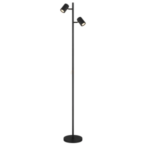   Bordázott állólámpa, 158 cm, 2 foglalattal - James Globo 57918SB