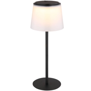   Érintőkapcsolós asztali LED lámpa, 34 cm, tölthető, - Mariam Globo 58462F - szabályozható fényerősség, 3000 K, 150 lm, 1,8 W, 0.8 méteres kábel, akkumulátoros