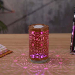   Asztali LED dekor lámpa,14 cm, tölthető, arany színben - Amiyah Globo 21018R - 15 lm, 1 W, 0.8 méteres kábel, akkumulátoros
