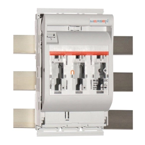   Szakaszoló biztosíték vízszintes 00-160A, 60 mm sínrendszerre, 3 pólusú, M8 csatlakozás Multibloc Z1022993A, 3.084.000