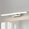 Szabályozható tükörvilágító LED lámpa 15,6 W, hideg-melegfehér, 60,5 cm, fehér-krómszínű - Tabiano RGBW Eglo 900019