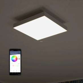   Szabályozható mennyezeti LED lámpa 16 W, hideg-melegfehér, fehér színű - Turcona RGBW Eglo 900057