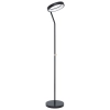 Okos LED állólámpa talpkapcsolóval, 169 cm, fekete - Marghera RGBW Eglo 900072, applikációval szabályozható, 2700-6500 K, 1800 lm, 18 W