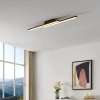Szabályozható mennyezeti LED lámpa 2x16 W, hideg-melegfehér, fekete-fehér színű - Fraioli RGBW Eglo 900079