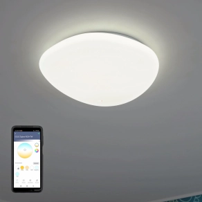   Szabályozható mennyezeti LED lámpa 3x7,2 W, hideg-melegfehér, fehér színű - Sileras RGBW Eglo 900128