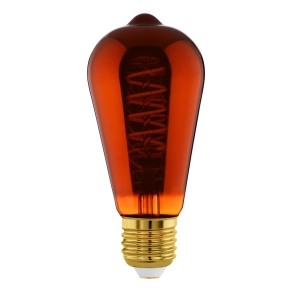E27 LED, 4 W, 30 lm, vörösréz színű - Eglo 110094