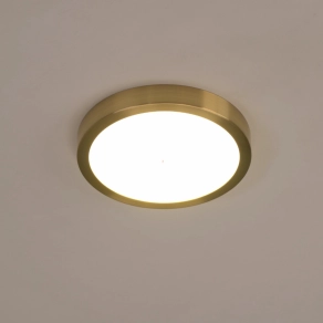   Mennyezeti LED lámpa 17 W, melegfehér, sárgaréz-fehér színű - Fueva Eglo 900181