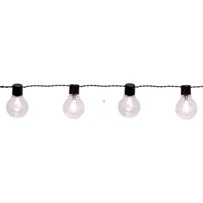   Kültéri LED fényfüzér, 16 LED, 4,5 méteres, átlátszó - Partaj Eglo 900213