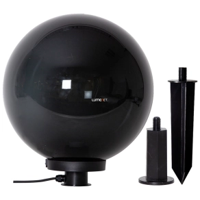   Kültéri fölbe szúrható lámpa, 44 cm, fekete - Monterollo Eglo 900203
