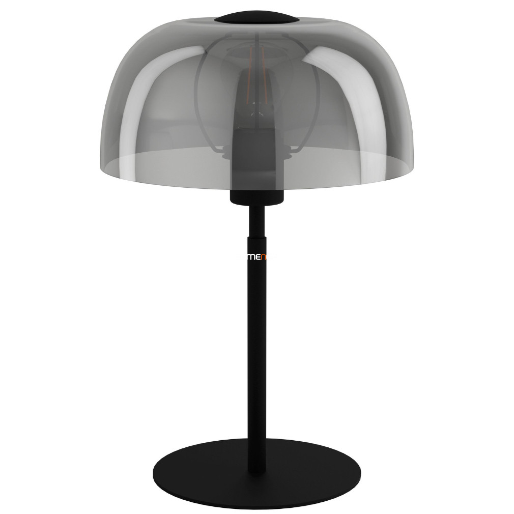 Füstszínű asztali lámpa, 41 cm - Solo 2 Eglo 900141, 1xE27 foglalattal