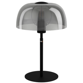   Füstszínű asztali lámpa, 41 cm - Solo 2 Eglo 900141, 1xE27 foglalattal