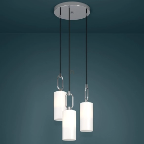   Függesztett lámpa, 37 cm - Majana Eglo 390128, 3xE27 foglalattal, 220-240 V