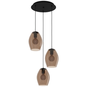   Függesztett lámpa, 45 cm - Estanys 1 Eglo 390161, 3xE27 foglalattal, 220-240 V