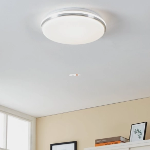   Mennyezeti LED lámpa fürdőszobába 18 W, hidegfehér, fehér-krómszínű - Pinetto Eglo 900365