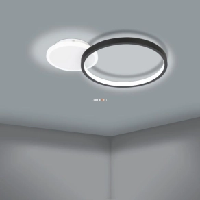   Távirányítós mennyezeti LED lámpa 15 W, hideg-melegfehér, 40,5x29 cm, fekete-fehér színű - Gafares Eglo 900421