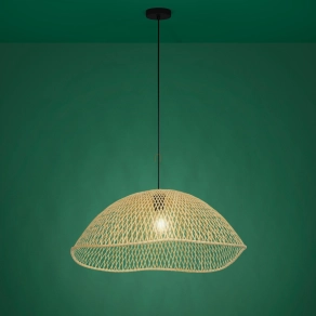   Függesztett lámpa boho stílsuban, 72 cm - Sambucona Eglo 390236, 1xE27 foglalattal, 220-240 V