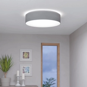   Szabályozható mennyezeti LED lámpa 35 W, hideg-melegfehér, szürke-fehér színű - Romao RGBW Eglo 900442