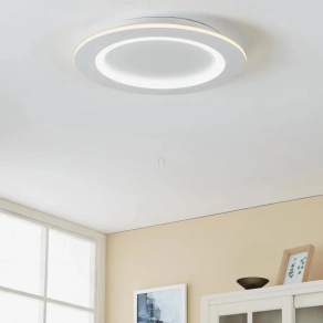   Okos mennyezeti LED lámpa - Padrogiano-Z Eglo 900486, 3300 lm, 2700-6500 K+RGB, állítható színhőmérséklet és szín, applikációval szabályozható, Bluetooth, ZIgbee, 26,5 W, 220-240 V