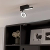 LED spot lámpa 3,2 W, melegfehér, fekete - Cardillio Eglo 900513