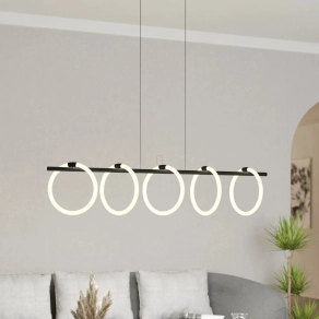   Függesztett LED lámpa - Caranacoa Eglo 900563, 7000 lm, 3000 K, 5x7 W, 220-240 V