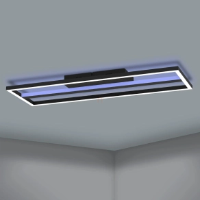   Okos mennyezeti LED lámpa - Calagrano-Z Eglo 900567, 2600 lm, 3000-6500 K+RGB, állítható színhőmérséklet és szín, applikációval szabályozható, Bluetooth, ZIgbee, 21 W, 220-240 V