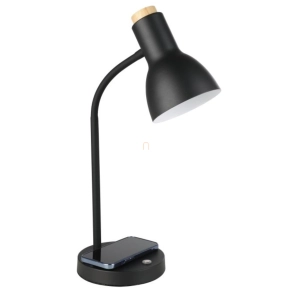   Íróasztali LED lámpa beépített QI töltővel, 45 cm, érintőkapcsolós - Veradal, 720 lm, 3000 K, állítható fényerősség, 3 lépcsős dimmelés, 5,5 W, 220-240 V