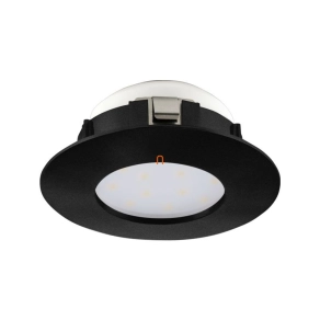   Pineda LED beépíthető spot D78mm 3000K 460lm fekete EGLO 900743