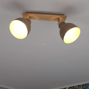   Homokszínű spot lámpa 2 foglalattal - Arrecife Eglo 900712