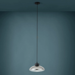   Függesztett LED lámpa, üveg, 30,5 cm - Sarnarra Eglo 390298, 510 lm, 2700 K, 5,4 W, 
