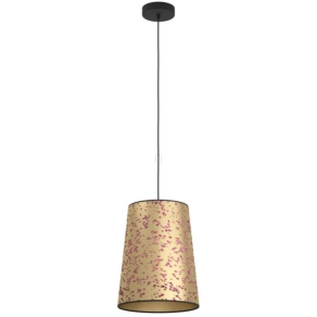   Függesztett lámpa, 30 cm, arany-pink színben - Castuera Eglo 390292, 1xE27 foglalattal, 220-240 V
