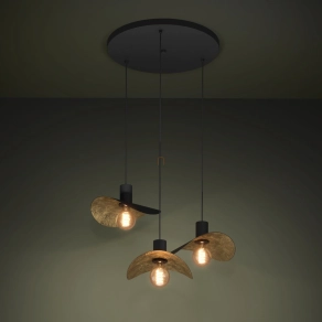   Függesztett lámpa, 55 cm - Saceda Eglo 390395, 3xE27 foglalattal, 220-240 V