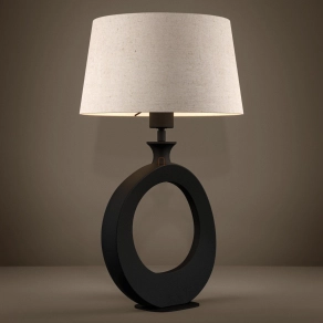   Szövet asztali lámpa, 52,5 cm - Diezma Eglo 390423, 1xE27 foglalattal, 220-240 V