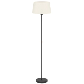   Textil állólámpa, 153 cm - Febres Eglo 901265, talpkapcsolós, 1xE27 foglalattal, IP20, 220-240 V