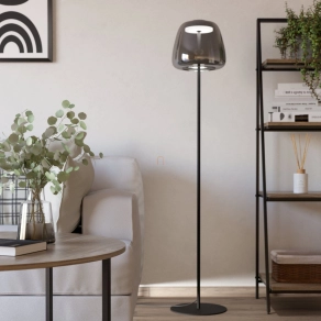   Szabályozható LED állólámpa, 139,5 cm - Alfero-Z Eglo 901196, 2000 lm, 2700-6500 K, állítható színhőmérséklet, 15,5 W, talpkapcsolós, IP20, 220-240 V
