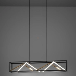   Távirányítóval szabályozható függesztett LED lámpa - Penela Eglo 390417, 4700 lm, 2700-6500 K, állítható színhőmérséklet, 46 W, 220-240 V