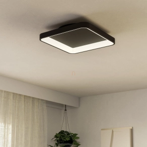  Távirányítóval szabályozható mennyezeti LED lámpa - Loretello Eglo 901252, 1440 lm, 2700-6500 K, állítható színhőmérséklet, 12 W, 220-240 V