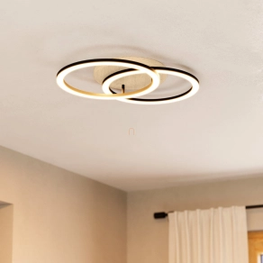   Okos mennyezeti LED lámpa - Lomaltas-Z Eglo 901743, 4400 lm, 2700-6500 K, állítható színhőmérséklet, 4x8 W, 220-240 V