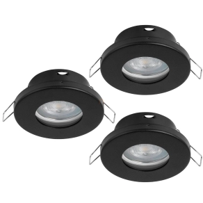   Süllyesztett lámpa keret, 3 darabos - Favazzina Eglo 901758, 3xGU10 foglalattal, 220-240 V, IP20/IP44, fényforrással