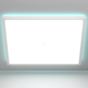   Okos fürdőszobai mennyezeti LED lámpa - Rovito-Z Eglo 901476, 2800 lm, 2700-6500 K+RGB, állítható színhőmérséklet és szín, applikációval szabályozható, Bluetooth, ZIgbee, 17 W, 220-240 V, IP44