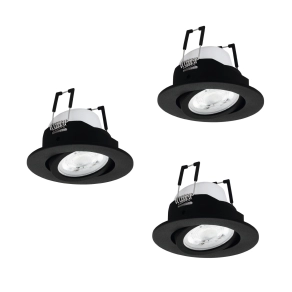   Szabályozható süllyesztett RGBW LED lámpa, 14,7 W, 3x490 lm, 2700-6500 K - Saliceto-Z Eglo 902287