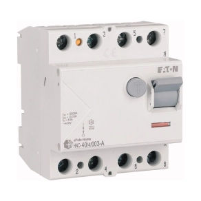   Eaton home áramvédő kapcsoló 6kA, négy pólusú, 40A, 30MA, 'a', hnc-40/4/003-a-194688