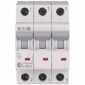 Eaton kismegszakító 3P B 25A 4,5kA HL-B25/3 (194783)
