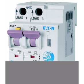   Eaton AFDD+ kombinált ívhiba védelmi készülék (3in1) G/A AFDD-32/2/C/003-G/A - MB-300158