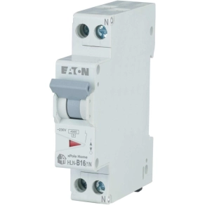   Eaton HLN-B16/1N Home kismegszakító 4,5kA, 1P+N (1TE), 16A, B EP-501051