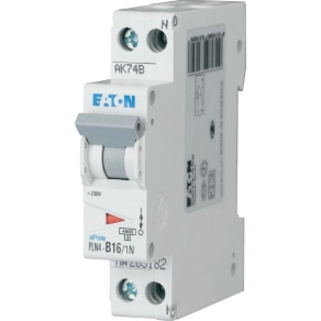   Eaton HLN-C16/1N Home kismegszakító 4,5kA, 1P+N (1TE), 16A, C EP-501061