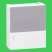 8 modulos Schneider Electric Resi9 MP kiselosztó