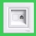 Schneider Electric Asfora RJ11 aljzat