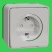 Komplett polárfehér Schneider Electric Mureva Styl